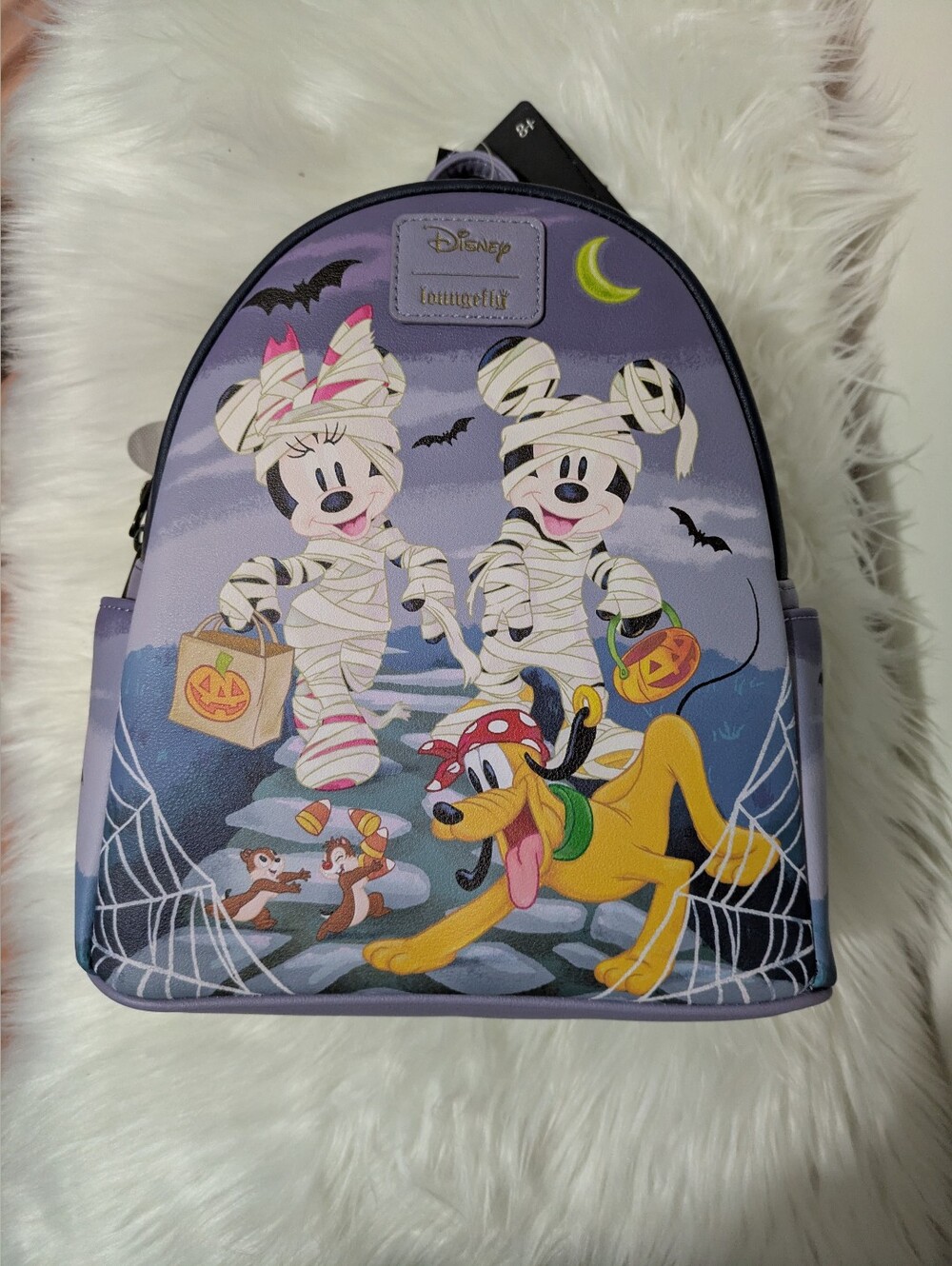 Loungefly Disney Mickey & Friends Mummy Halloween Mini Backpack New with tags!